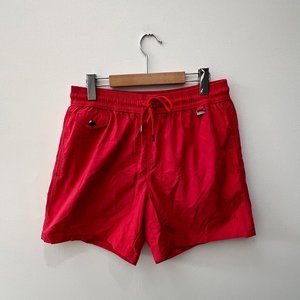 Polo Ralph Lauren Men's Swim Trunks Red Medium